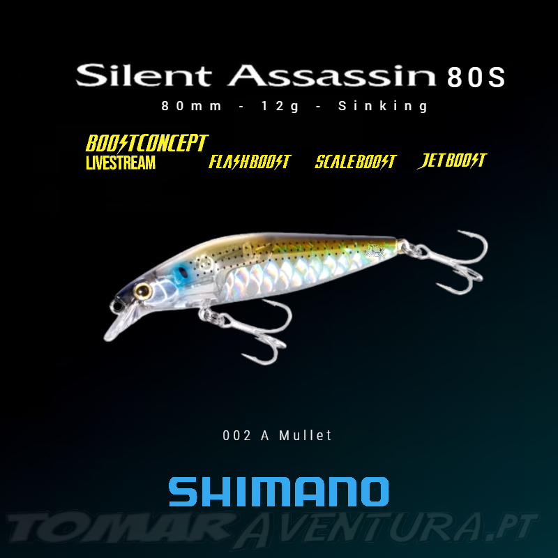 Shimano EXSENCE Silent Assassin Flash Bost 80S FB