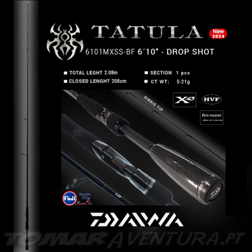 Cana Spinning Daiwa Tatula 24  6101MXSS 6´10" - DROP SHOT