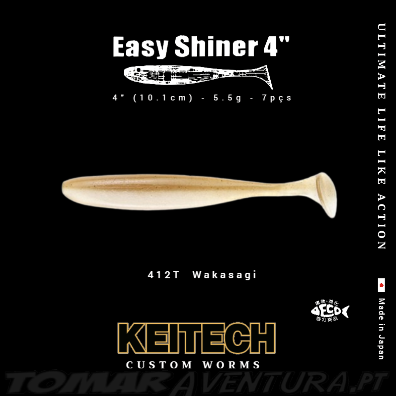 Keitech Easy Shiner 4"
