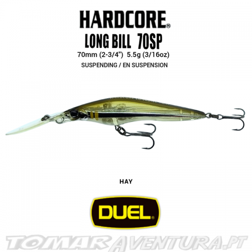 Amostra Duel Hardcore Long Bill 70SP