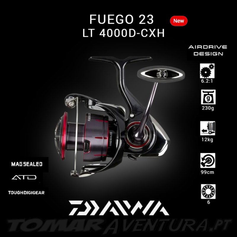 Daiwa Fuego 23 LT 4000D-CXH
