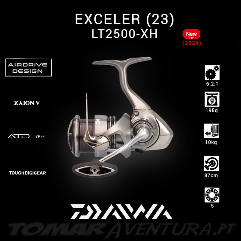 Daiwa Exceler 23 LT 2500-XH