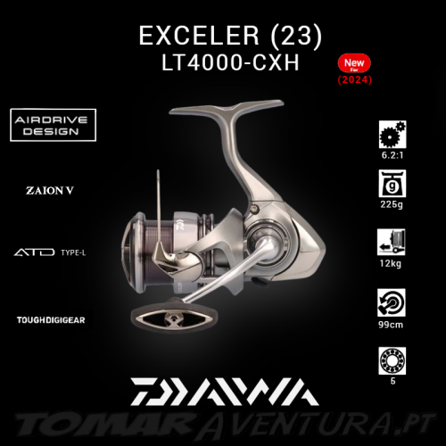 Daiwa Exceler 23 LT 4000-CXH