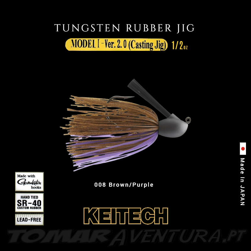 Keitech Tungsten Rubber Jig - MODEL I