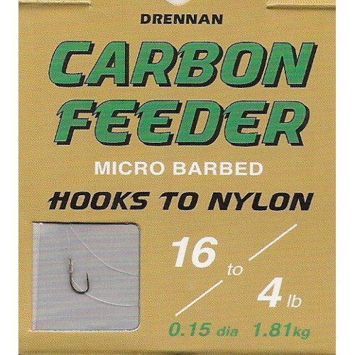 Anzois Drennan Empatados Carbon Feeder