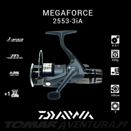 Daiwa Megaforce 2553-3iA