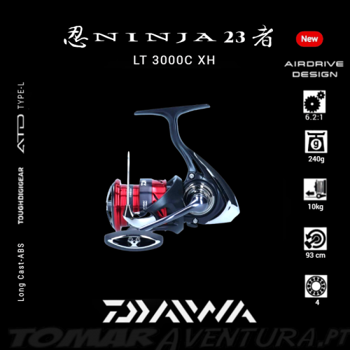 Daiwa Ninja 23 LT 3000-CXH