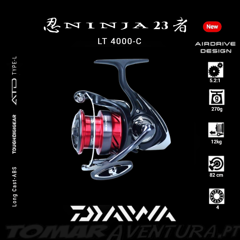 Daiwa Ninja 23 LT 4000-C