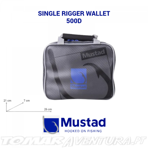 Bolsa Mustad Single Rigger Wallet 500D Tarpaulin