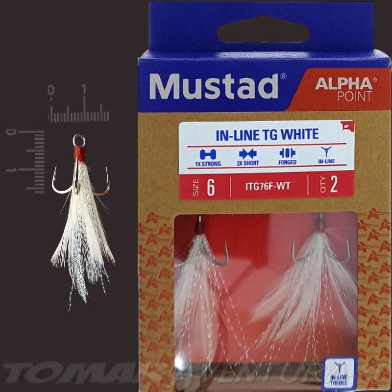 Fatexa Mustad Alpha Point In-Line TG White