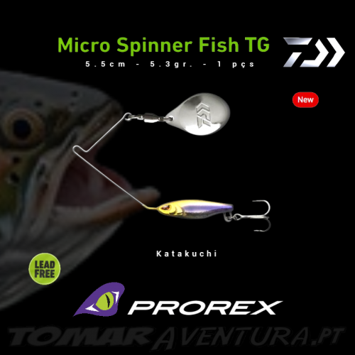 Daiwa Prorex Micro Spinner Fish TG 5,3g