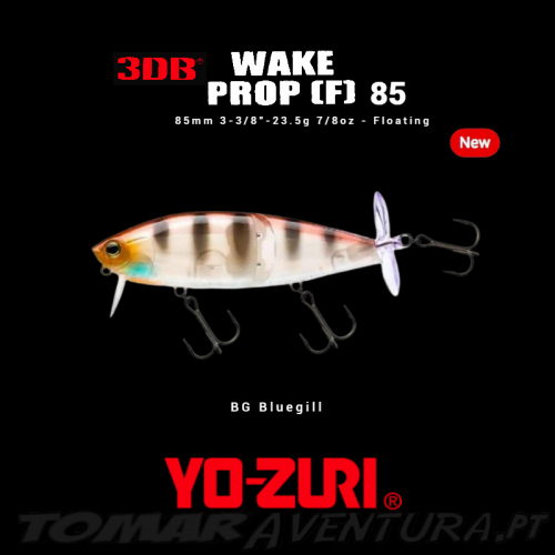 Yo-Zuri 3DB Wake Prop 85mm Black