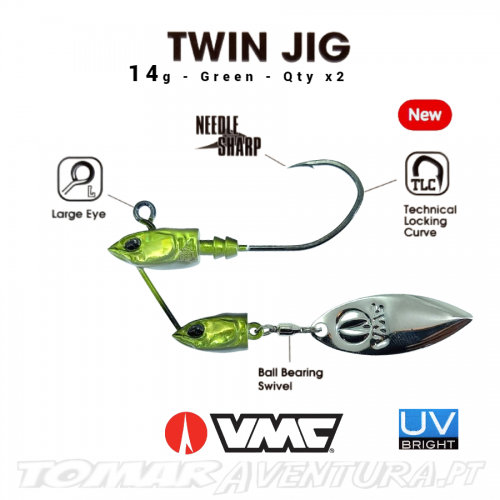 VMC Twin Jig Green