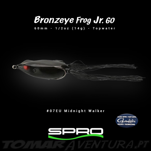 Spro Bronzeye Frog Jr. 60