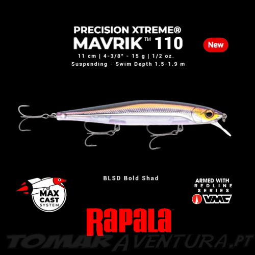 Rapala Precision Xtreme Mavrik 110SP