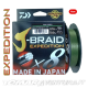 Daiwa J-Braid EXPEDITION x8 Dark Green 150m