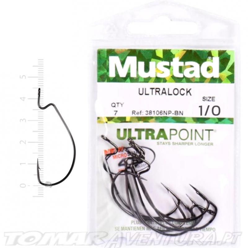 Mustad Ultra Lock Soft Plastics Hook