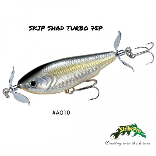 Amostra Strike Pro Skip Shad Turbo 75