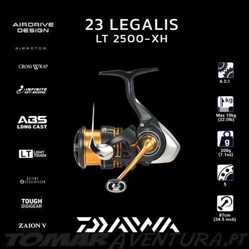 Daiwa Legalis 23 LT 2500-XH