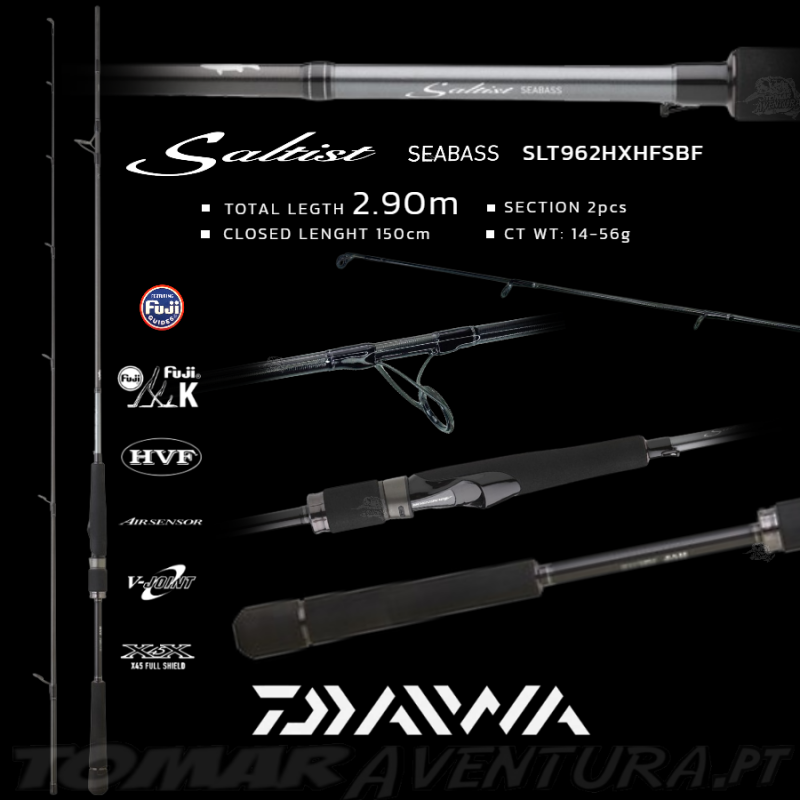 Cana Spinning Daiwa SALTIST SB 962 HXHFS-BF (2,90m - 14-56g)