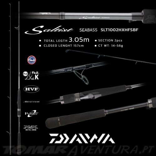 Cana Spinning Daiwa SALTIST SB 1062 HXHFS-BF (3,05m - 14-56g)