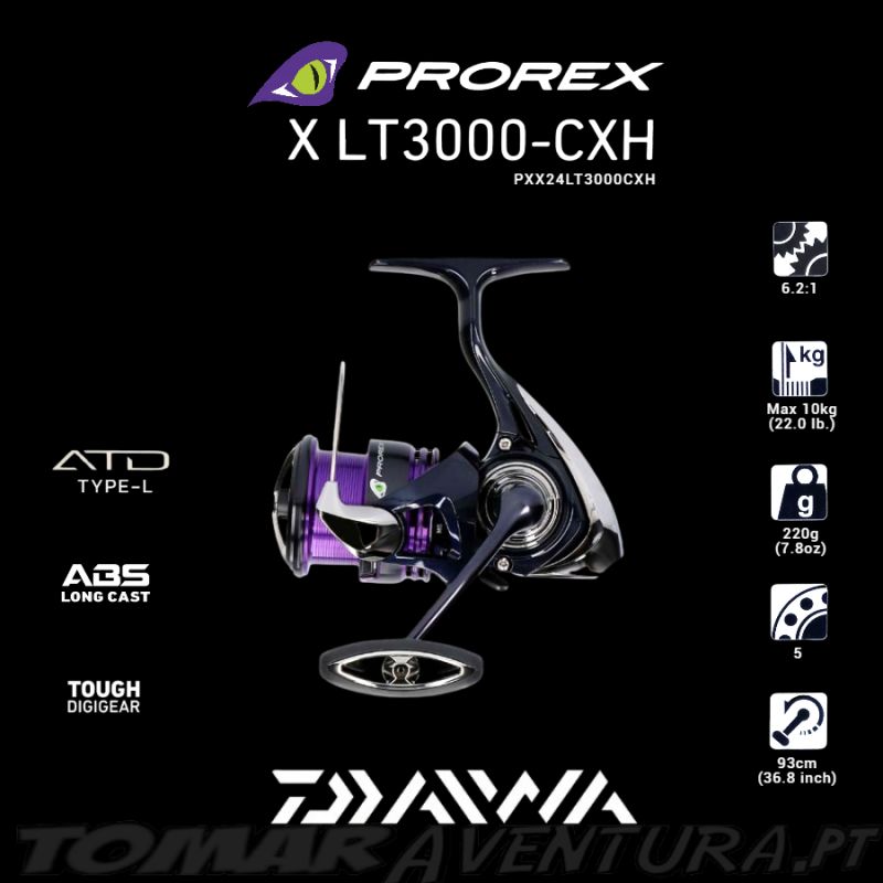 Daiwa PROREX X 24 LT 3000 C XH