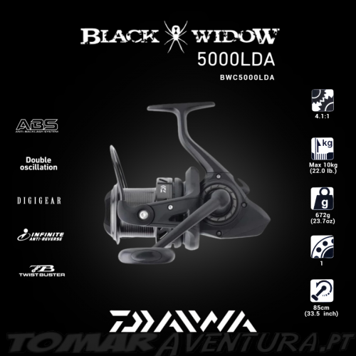 Daiwa Black Widow C 5000LDA