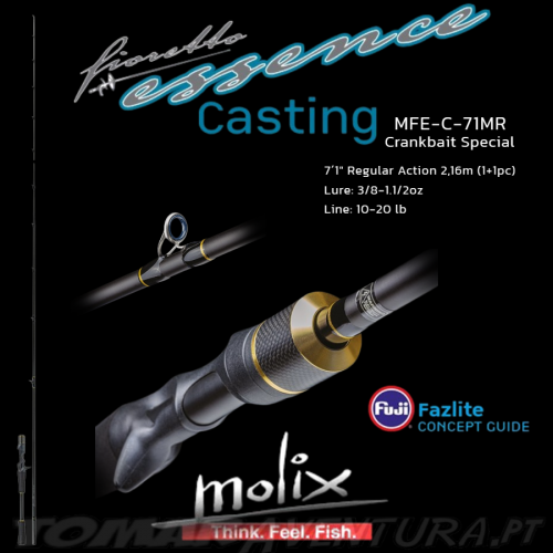 Molix Fioretto Essence Casting Crankbait Special 7´1" Regular Action 2,16m (1+1pçs)