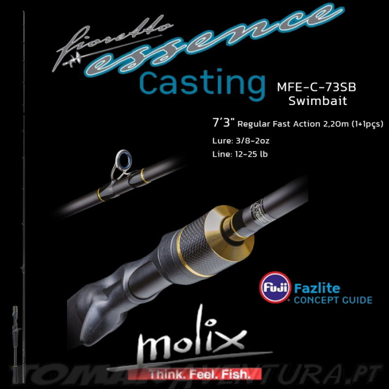 Molix Fioretto Essence Casting Swimbait 7´3" Regular Fast Action 2,20m (1+1pçs)