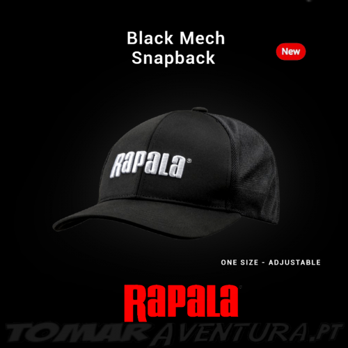 Rapala Black Mech Snapback