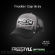Chapeu Spro Freestyle Trucker Cap Gray