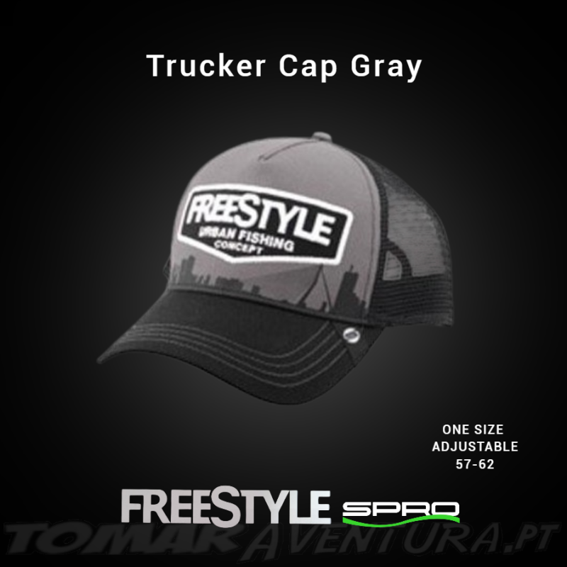 Chapeu Spro Freestyle Trucker Cap Gray