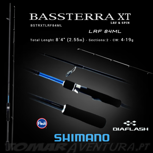 Cana Spinning Shimano BassTerra XT LRF 84ML  2,55m-4-19g