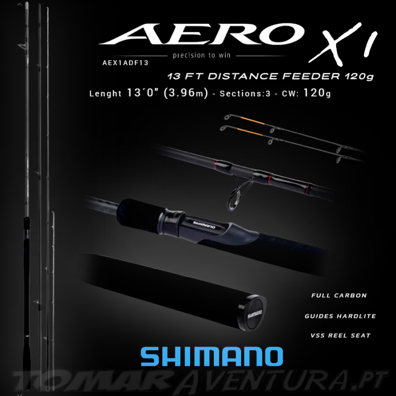 Cana Shimano Aero X1 Distance Feeder 13ft 120g