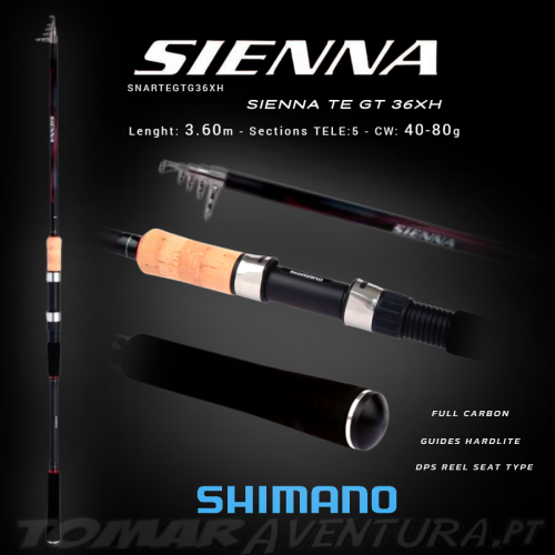 Cana Shimano SIENNA AR TEGT 36XH 3,60m 40-80g