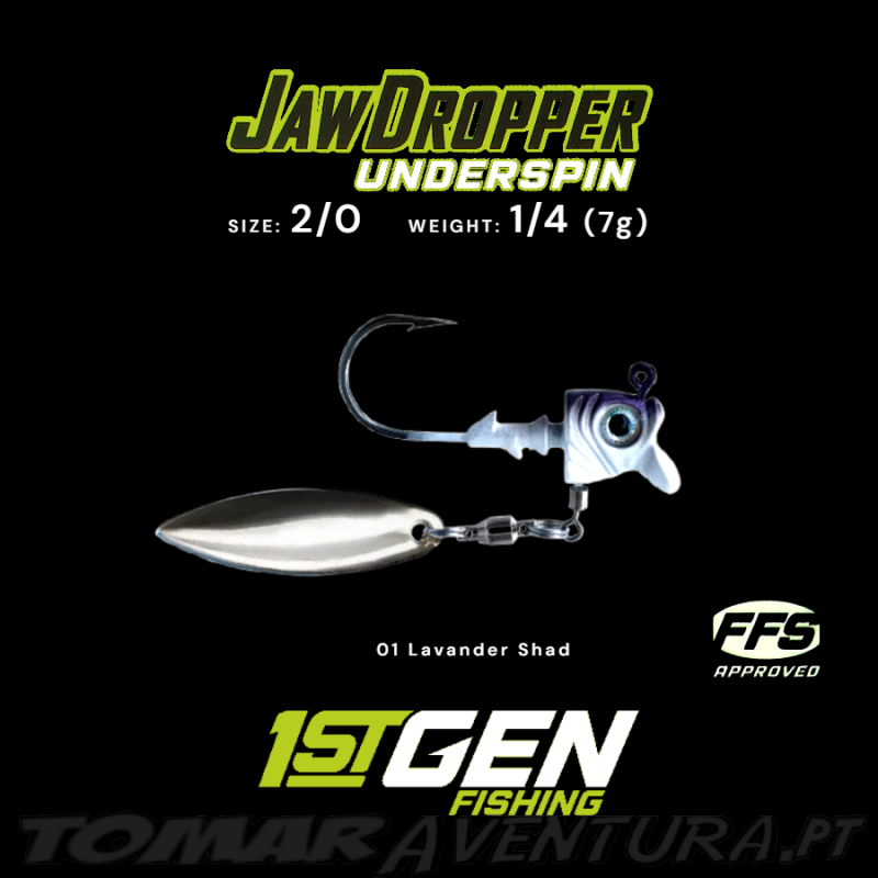 1ST GEN Jaw Dropper Undrspin 1/4oz 2/0
