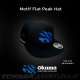 Chapeu Okuma Motif Flat Peak Hat