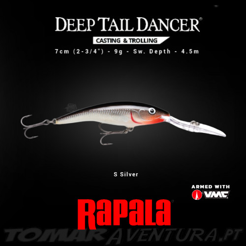 Amostra Rapala Deep Tail Dancer 7