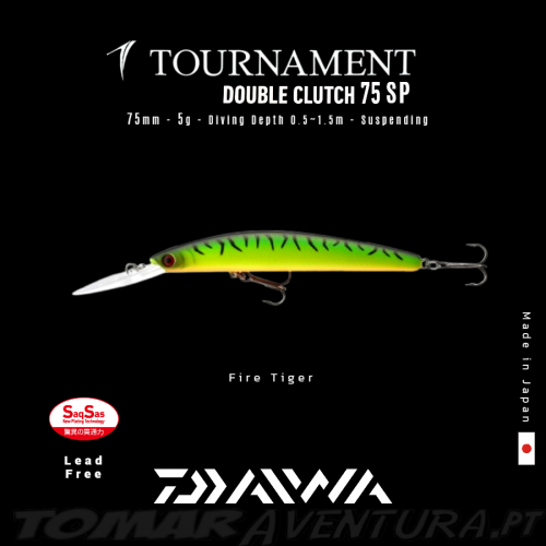 Daiwa Tournament Double Clutch 75 SP