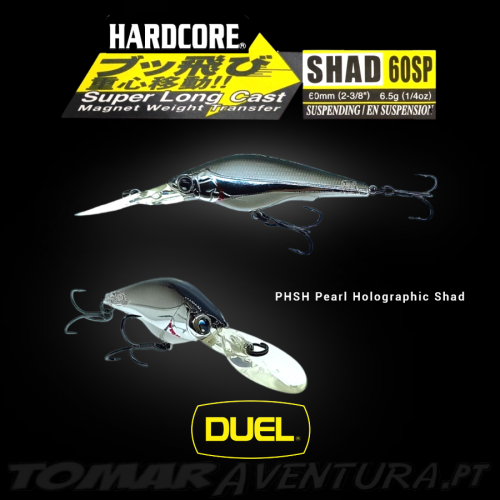 Amostra Duel Hardcore Shad 60SP - PHSH