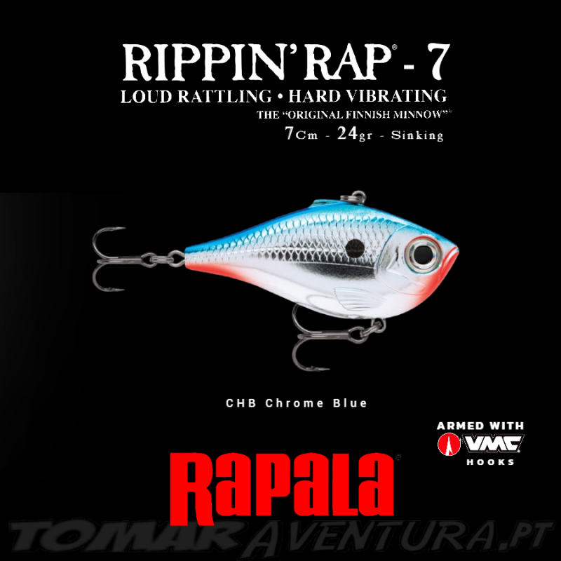 Amostra Rapala Rippin Rap 7