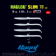 Ragot Raglou SLIM 70mm Blister 4pçs