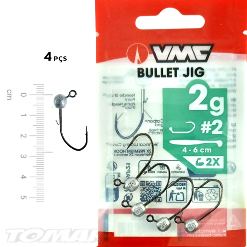 Cabeçote VMC 7157 Bullet Jig Nº2