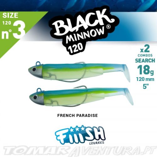 Fiiish Black Minnow nº3 - 120 - 18g 2X Combos Search