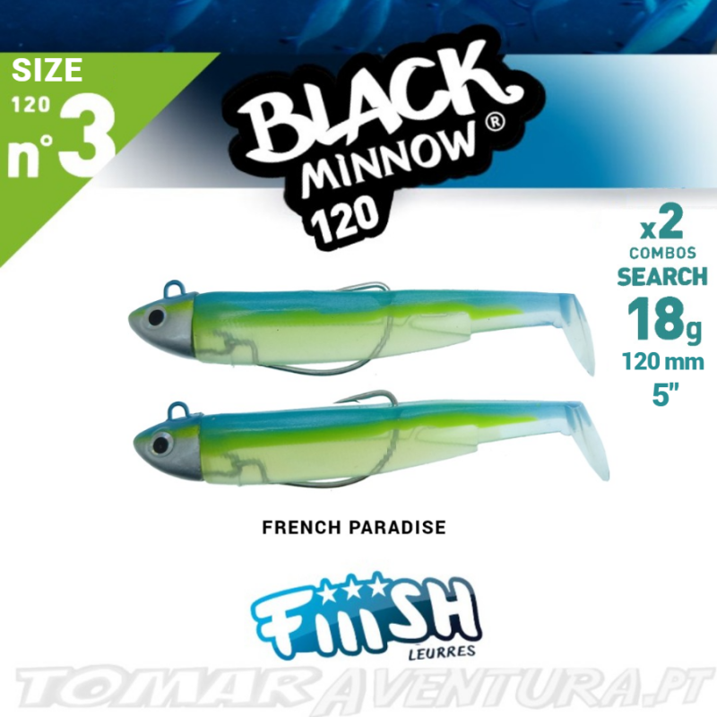 Fiiish Black Minnow nº3 - 120 - 18g 2X Combos Search