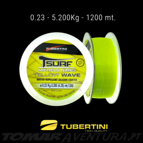 Ligne Tubertini T-SURF Yellow Wave 1200m
