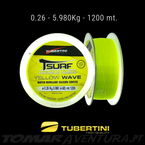 Ligne Tubertini T-SURF Yellow Wave 1200m