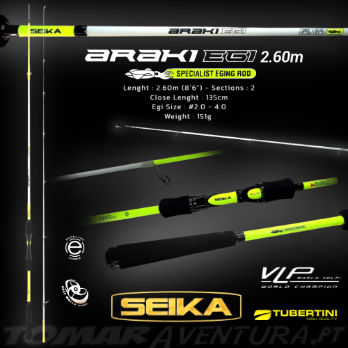 Seika Araki Egi Rod 8´6" 2,60m - 2,0-4,0