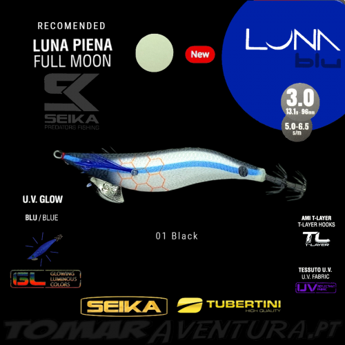 Tubertini Seika Luna Blu Egi Shallow 3,0