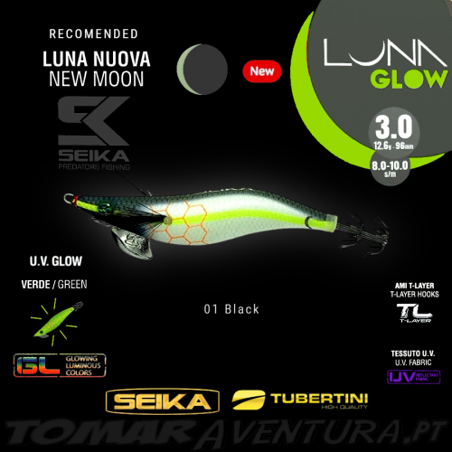 Tubertini Seika Luna Glow Egi Ultra Shallow 3,0